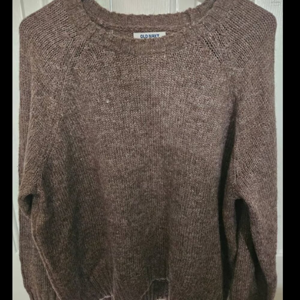 Old Navy Brown Sweater Size L